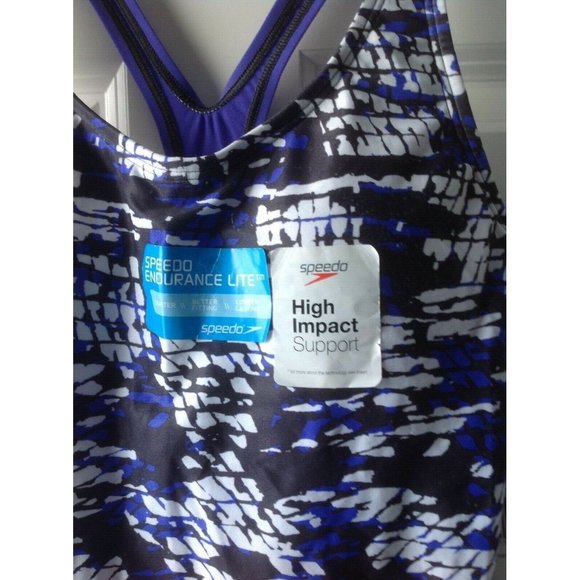 NWT Speedo Endurance Lite High Impact Support - Picture 2 of 8